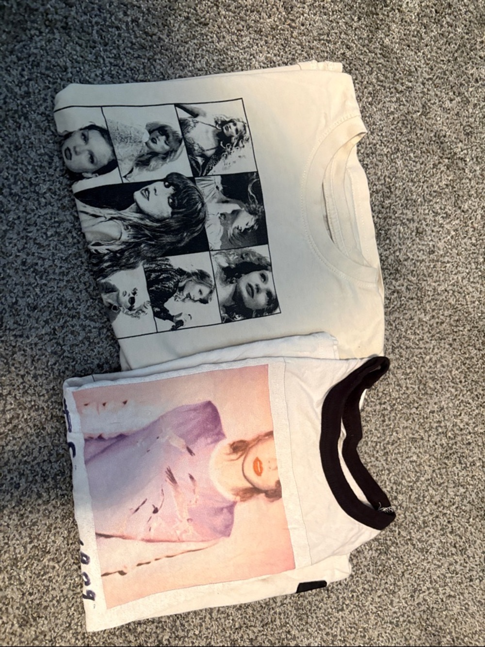 Taylor Swift Cream Tour Logo Tees